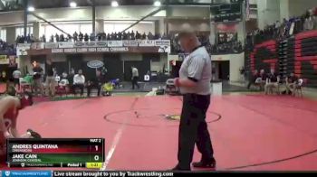138 lbs Champ. Round 1 - Jake Cain, Johnson Central vs Andres Quintana, Owensboro