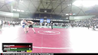 86 lbs Quarterfinal - Emilio Ramos, Washington vs Armand Brinlee, Washington