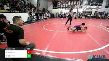 52 lbs Consi Of 8 #2 - Barrett Smith, Vian Wrestling Club vs Salyer Torix, Sperry Wrestling Club