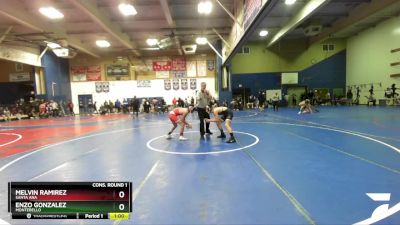 126 lbs Cons. Round 1 - Melvin Ramirez, Santa Ana vs Enzo Gonzalez, Montebello