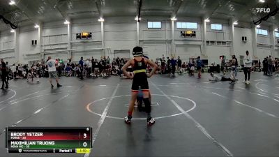 92 lbs Round 8 (10 Team) - Maximilian Truong, NOVA WC vs Brody Yetzer, FORGE