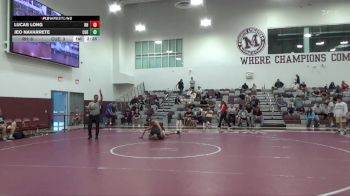 141 lbs 2nd Wrestleback (16 Team) - Jeo Navarrete, Cuesta vs Lucas Long, Rio Hondo