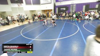 95 lbs 1st Place Match - Griffin DeAngelo, Stallions Wrestling Club vs Thomas Wilding, Riverton Wolf Pack Wrestling