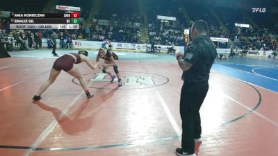 138 lbs Round Of 16 - Ania Konieczna, Sharon vs Emaliz Gil, Whittier
