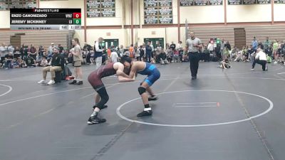 100 lbs Round 3 (8 Team) - Jeremy McKinney, Lions Den vs Enzo Canonizado, Virginia Patriots