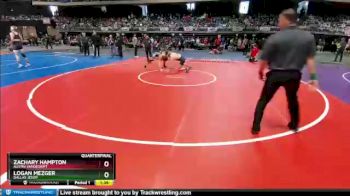 6 lbs Quarterfinal - Zachary Hampton, Austin Vandegrift vs Logan Mezger, Dallas Jesuit