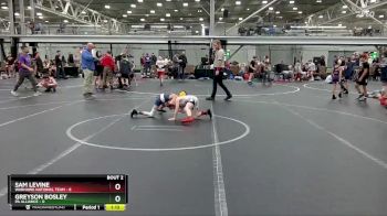 52 lbs Semis (4 Team) - Greyson Bosley, PA Alliance vs Sam Levine, Warhawk National Team