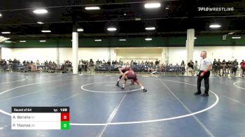 182 lbs Round Of 64 - Alex Berisha, NY vs Payton Thomas, OK
