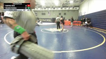 170 lbs Cons. Semi - Selieni Paseka, Poly/Long Beach vs Karyna Rios, Oak Hills