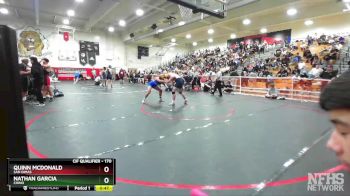 170 lbs Cons. Round 2 - Quinn McDonald, San Dimas vs Nathan Garcia, Chino