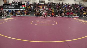 135 lbs 3rd Place Match - Alora Strauser, Alter High School vs Naima Rodriguez, Fauquier High School