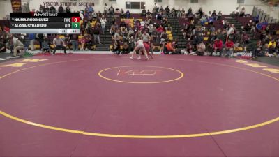 135 lbs 3rd Place Match - Alora Strauser, Alter High School vs Naima Rodriguez, Fauquier High School