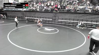 4A 235 lbs Cons. Round 3 - Sophia Johnson, Cedar vs Lisa Tuipeatau, Tooele