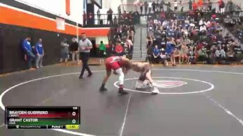 126 lbs Champ. Round 1 - Grant Castor, Elko vs Brayden Guerrero, Liberty