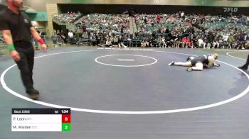 190 lbs Quarterfinal - Pauley Leon, Apple Valley vs Makayla Walden, Corner Canyon