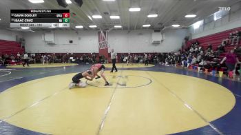 122 lbs Cons. Round 2 - Isaac Cruz, Napa vs Gavin Dooley, Upper Lake