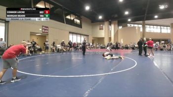 150 lbs Round 1 (6 Team) - Morgan Beard, Team Rich Habits Black vs Connor Locke, North DeSoto Blue