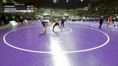 192 lbs Consi Of 16 #2 - Taylor Hall, Righetti vs Bodie Donald, Arroyo Grande