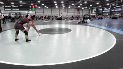 126 lbs Consi Of 32 #2 - Monica Gomez, CA vs Naleah Ledesma, CA