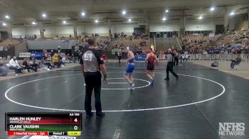 AA 150 lbs Semifinal - Harlen Hunley, Knoxville Halls vs Clark Vaughn, Brentwood
