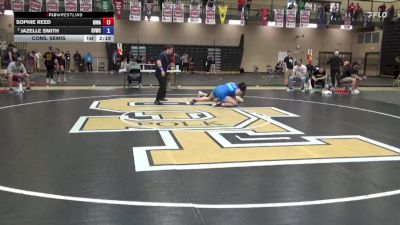 170 lbs Cons. Semis - Sophie Reed, Moen Wrestling Academy vs Jazelle Smith, Grand View Wrestling Club