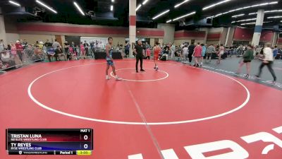 132 lbs Cons. Round 3 - Tristan Luna, NB Elite Wrestling Club vs Ty Reyes, Ryse Wrestling Club