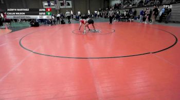 120C Quarterfinal - Callie Wilson, Ozark vs Jazmyn Martinez, Westmoore