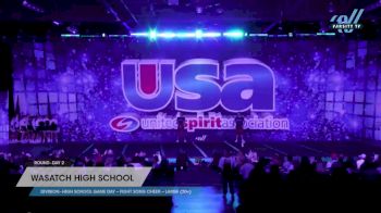 Wasatch High School - High School Game Day -- Fight Song Cheer -- Large (20+) [2023 High School Game Day -- Fight Song Cheer -- Large (20+) Day 2] 2023 USA Spirit & Junior Nationals/Collegiate Championships