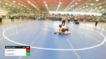 152 lbs Quarterfinal - Ethan Osborne, WV vs Rawson Iwanicki, MA