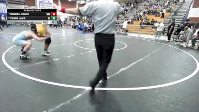 175 lbs 3rd Place Match - Fabio Lara, San Dimas vs Miguel Romo, Warren