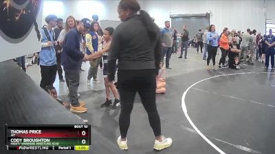 50 lbs Champ. Round 1 - Cody Broughton, Mighty Warriors Wrestling Acad vs Thomas Price, JET