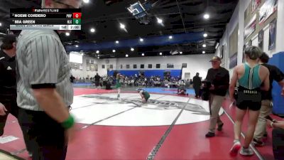 110 Girls Quarterfinal - Mia Green, Helix Charter vs Noemi Cordero, Poway