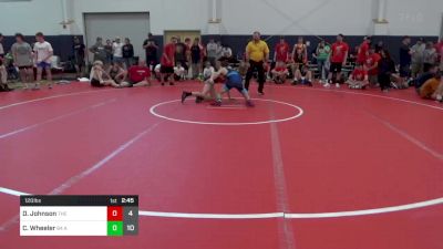 120 lbs Round 3 - Dakota Johnson, The Asylum Black vs Cyrus Wheeler, 84 Athletes (VA)