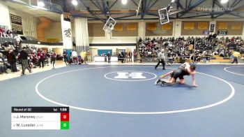 138 lbs Round Of 32 - John Maroney, St Joseph vs Will Luxeder, Jonathan Law