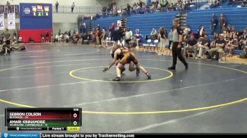 106 lbs Round 3 (4 Team) - Amari Kinnamore, Woodland, Cartersville vs Sebron Colson, Blackman