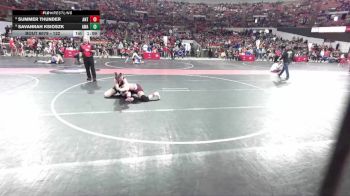 132 lbs Champ. Round 2 - Savannah Ksioszk, Askren Wrestling Academy vs Summer Thunder, Antigo