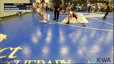 67 lbs Rr Rnd 1 - Whitlee Combs, Cowboy Wrestling Club vs Jaycee Cervantes, F-5 Grappling