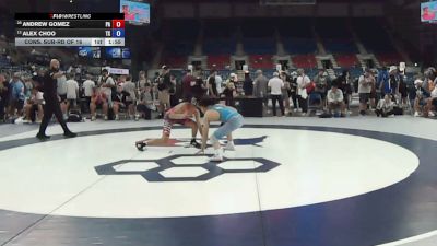 132 lbs Cons. Sub-rd Of 16 - Andrew Gomez, Pennsylvania vs Alex Choo, Texas