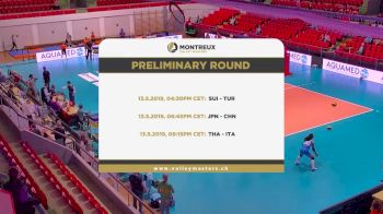 Full Replay - 2019 Switzerland vs Turkey | Montreux Volley Masters - Switzerland vs Turkey | Montreux Volley - May 13, 2019 at 9:16 AM CDT