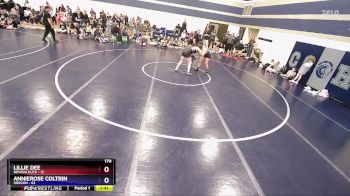 170 lbs Round 4 (6 Team) - Lillie Dee, Nevada Elite vs Annierose Coltrin, Oregon