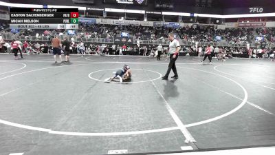 46 lbs Consi Of 8 #2 - Easton Saltenberger, Patriot Mat Club vs Micah Melson, Purler Wrestling Academy