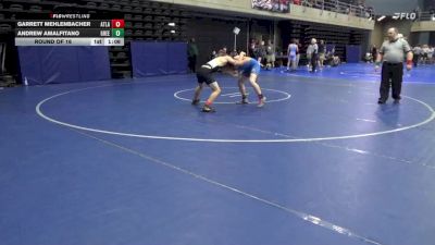 135 lbs Round Of 16 - Garrett Mehlenbacher, Atlanta vs Andrew Amalfitano, Greenwood