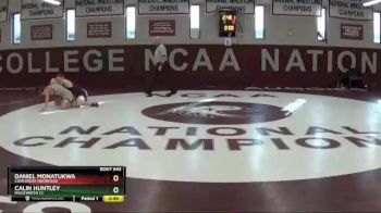 133 lbs Cons. Round 2 - Daniel Monatukwa, Concordia Moorhead vs Calin Huntley, Ridgewater CC