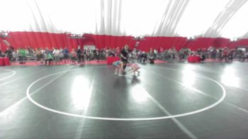 120 lbs Round 3 - Daelin Cody, Team Nazar Training Center vs Alaina Roffers, Aviators Wrestling