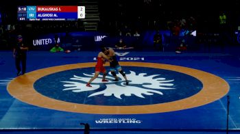 97 kg Round Of 16 - Ignas Bukauskas, Ltu vs Morteza Rasoul Alghosi, IRI