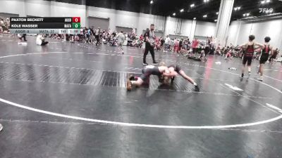 101 lbs Round 2 (6 Team) - Kole Wasser, Mat Assassins White vs Paxton Beckett, Aggression Legionaries