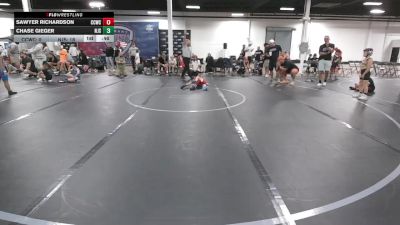 52 lbs Round 1 (6 Team) - Sawyer Richardson, Capital City WC vs Chase Gieger, NJ Squeeze