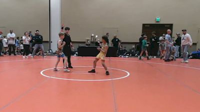 82 lbs Cons. Semis - Prentice Miller Jr., Bad Karma vs Jayson Knox, Steller Trained