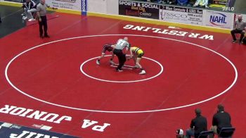 96 lbs Consi Of 32 #1 - Gavin Curry, Clearfield vs Nathan Truesdell, North Allegheny