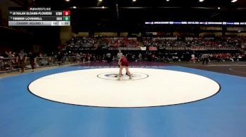 145 lbs Champ. Round 1 - Timber Lovewell, Hays HS vs Ja`Kalah Sloann-Flowers, Kansas City-Washington HS